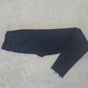 Joe's Hi Rise Honey Curvy Skinny Ankle Jeans Size 24 Dark Blue Rinse